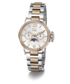 Two-tone Gc MoonChic Large Size Metal with a detailed face on a white background