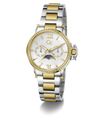 Two-tone Gc MoonChic Large Size Metal with gold and silver band on a white background
