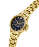 Gold Gc MoonChic Large Size Metal with a blue face on a white background lifestyle