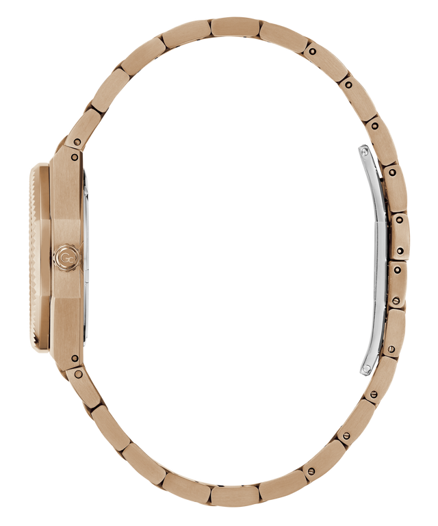 Close-up of a Gc Prodigy Lady Mini Small Size Metal watch band on a white background