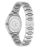 Silver Gc Prodigy Lady Mini Small Size Metal watch with a metallic band on a white background