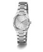 Silver Gc Prodigy Lady Mini Small Size Metal watch with a detailed face on a white background