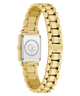 Gold Gc Plaza Mini Small Size Metal watch with a square face and 'GC' logo on a white background