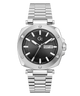 Silver Gc Nobilis Metal with black dial on a white background