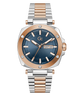 Two-tone Gc Nobilis Metal with silver and rose gold band on a white background