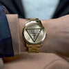 GW0782G1 GUESS Mens Gold Tone Analog Watch video