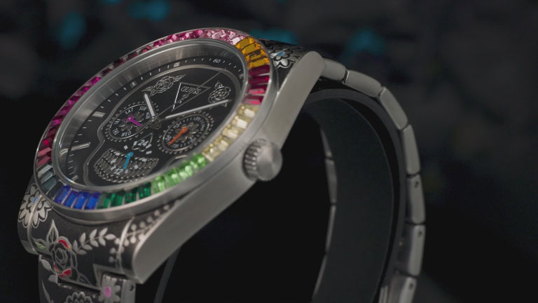 Video featuring day of the dead watch collection