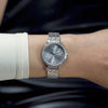 GW0763L1 GUESS Ladies Silver Tone Analog Watch video