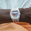 GW0720G1 Pride Limited Edition GUESS Mens White Rainbow Analog Watch wrist video