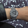 GW0812L1 40th Anniversary Limited Edition GUESS Ladies Silver Tone Multi-function Watch video