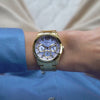 GW0707G2 GUESS Mens Gold Tone Multi-function Watch video