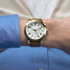 GW0709G2 GUESS Mens Brown Gold Tone Multi-function Watch video