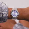 GW0873L1 GUESS Ladies Silver Tone Analog Watch video