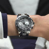 GW0796G1 GUESS Mens Silver Tone Multi-function Watch video