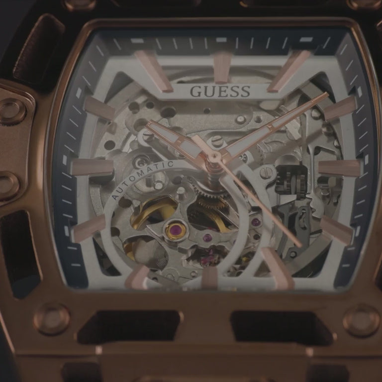 GUESS automatic mens watch video