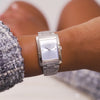 GW0876L1 GUESS Ladies Silver Tone Analog Watch video