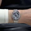 GW0748L1 GUESS Ladies Silver Tone Analog Watch video