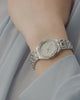 GUESS Ladies Silver Tone Analog Watch video