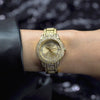 GW0746L2 GUESS Ladies Gold Tone Analog Watch video