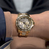 GW0796G2 GUESS Mens Gold Tone Multi-function Watch video