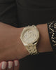 GUESS Ladies Gold Tone Multi-function Watch video