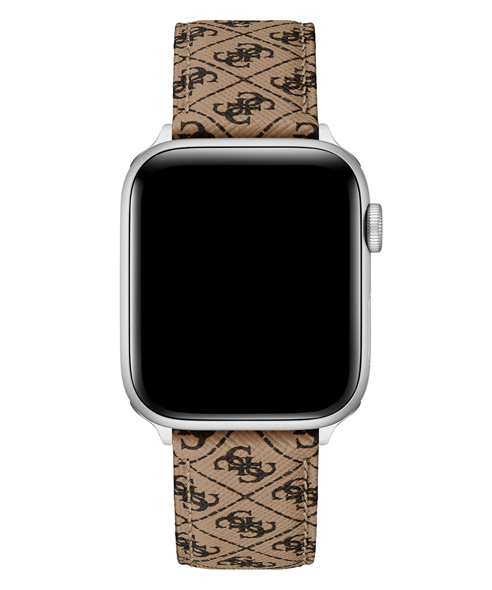 GUESS Logo Leather Band for Apple 42-44 mm Watch - CS3001S1