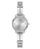 GW0022L1 GUESS Ladies 30mm Silver-Tone Analog Dress Watch primary image