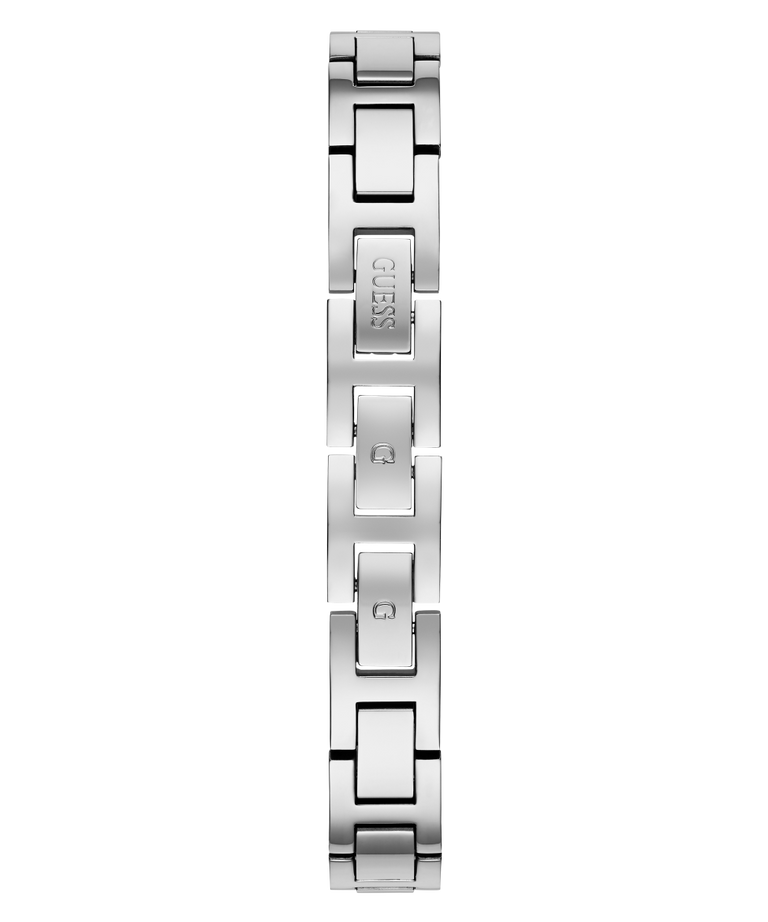 GW0022L1 GUESS Ladies 30mm Silver-Tone Analog Dress Watch strap image