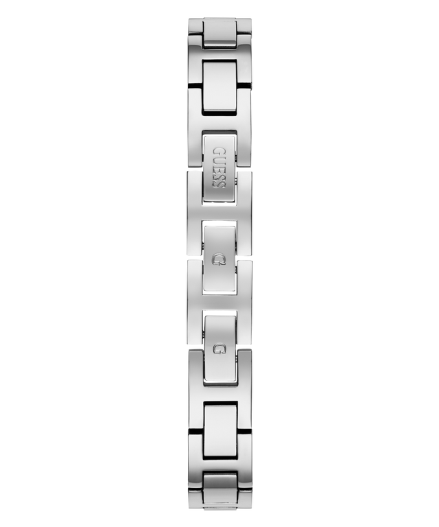 GW0022L1 GUESS Ladies 30mm Silver-Tone Analog Dress Watch strap image