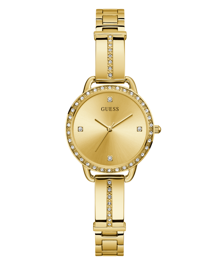 GUESS Ladies Gold Tone Analog Watch - GW0022L2 GUESS GUESS Ladies Gold Tone Analog Watch - GW0022L2 GUESS