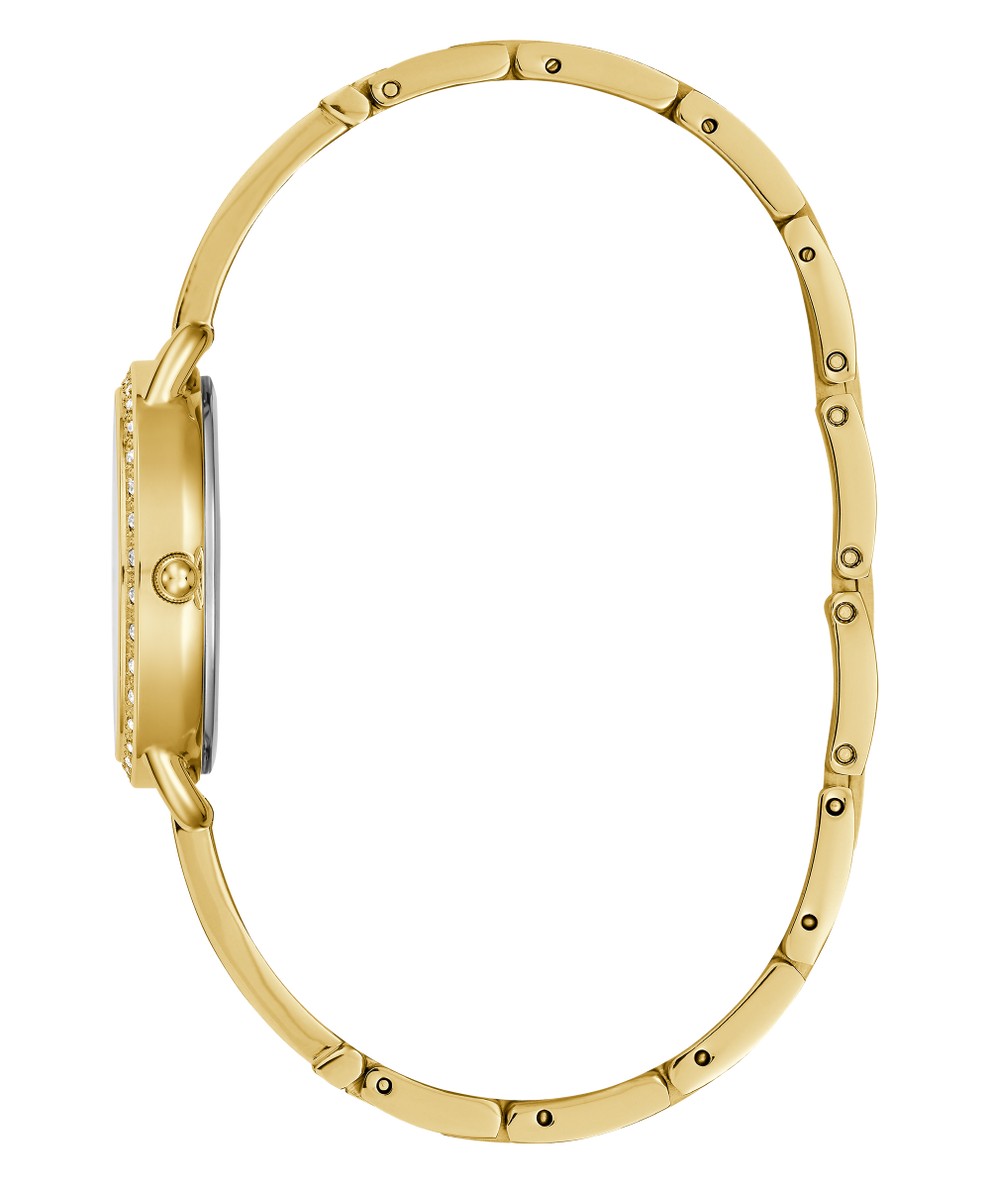 GW0022L2 GUESS Ladies 30mm Gold-Tone Analog Dress Watch profile image