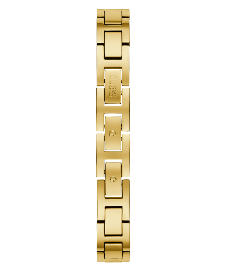 GW0022L2 GUESS Ladies 30mm Gold-Tone Analog Dress Watch strap image