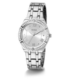 GW0033L1 GUESS Ladies 36mm Silver-Tone Analog Sport Watch alternate image