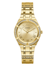 GW0033L2 GUESS Ladies 36mm Gold-Tone Analog Sport Watch primary image