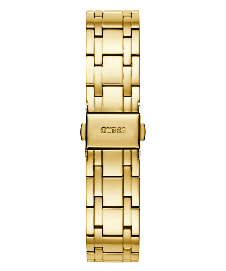 GW0033L2 GUESS Ladies 36mm Gold-Tone Analog Sport Watch strap image
