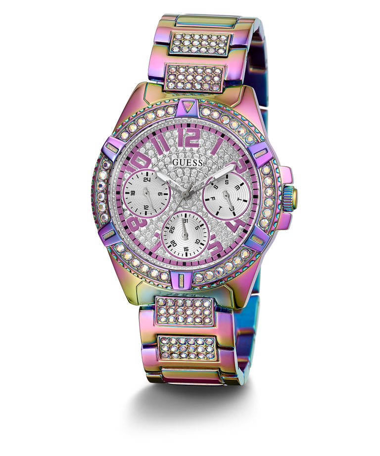 GUESS Ladies Iridescent Multi function Watch