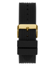 GW0057G1 GUESS Mens 46mm Black & Gold-Tone Multi-function Sport Watch strap image