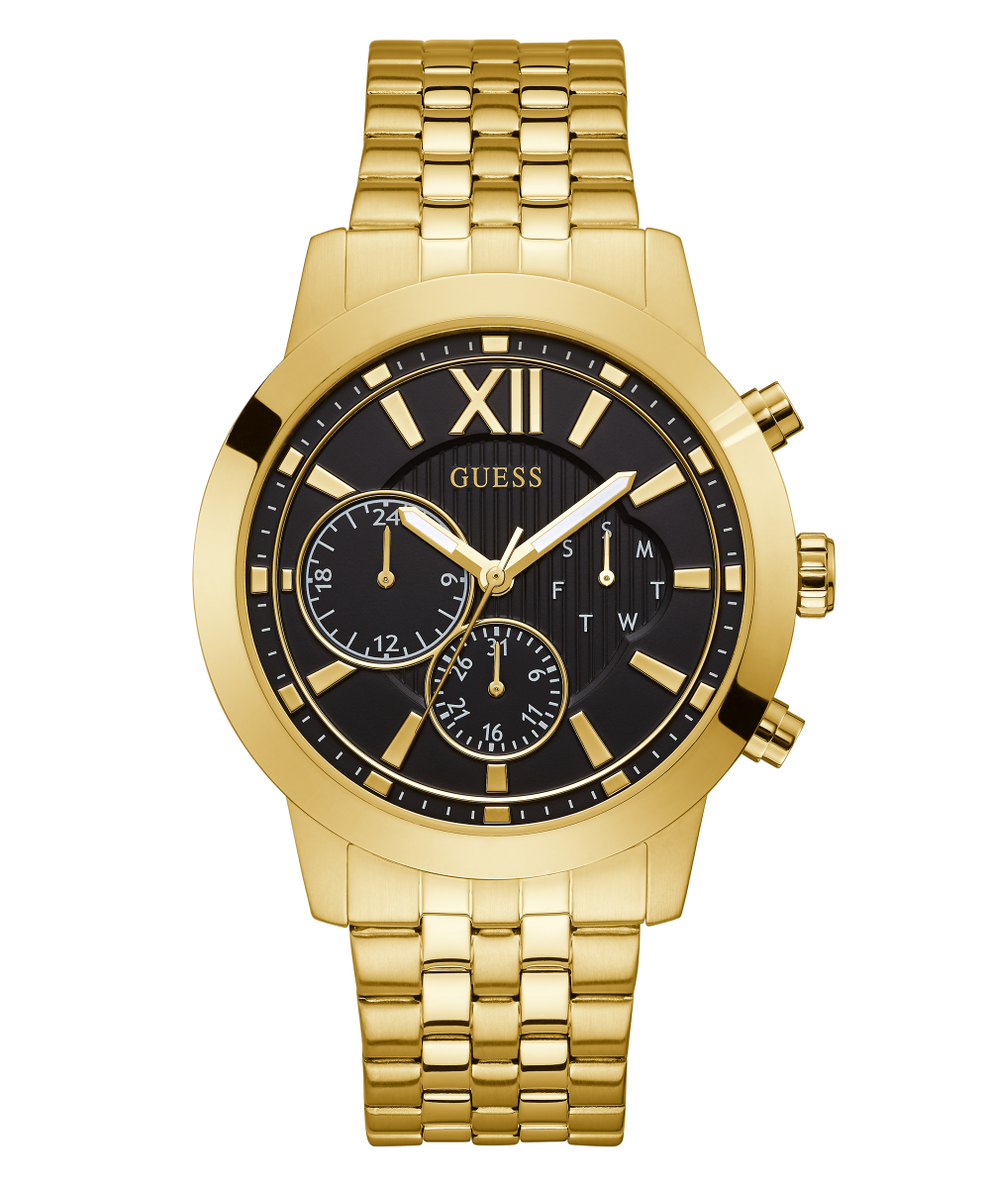 GUESS Mens Gold Tone Multi-function Watch - GW0068G3 | GUESS GUESS Mens Gold Tone Multi-function Watch - GW0068G3 | GUESS