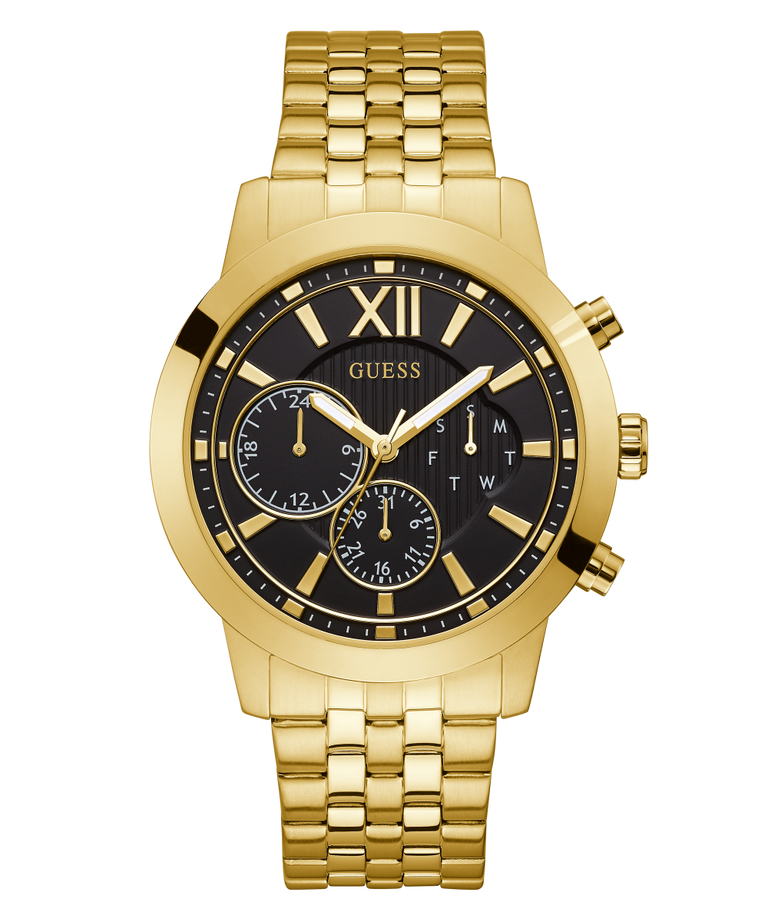 GUESS Mens Gold Tone Multi-function Watch - GW0068G3 | GUESS Watches US