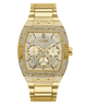 GW0094G2 GUESS Mens 42mm Gold-Tone Multi-function Trend Watch primary image
