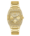 GW0104L2 GUESS Ladies 38mm Gold-Tone Multi-function Trend Watch primary image