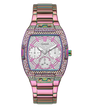 GW0104L4 GUESS Ladies 38mm Purple Multi-function Trend Watch primary image