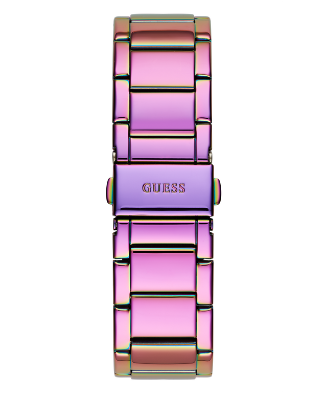 GW0104L4 GUESS Ladies 38mm Purple Multi-function Trend Watch strap image