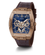 GW0202G2 GUESS Mens 41mm Brown & Coffee Multi-function Trend Watch alternate image