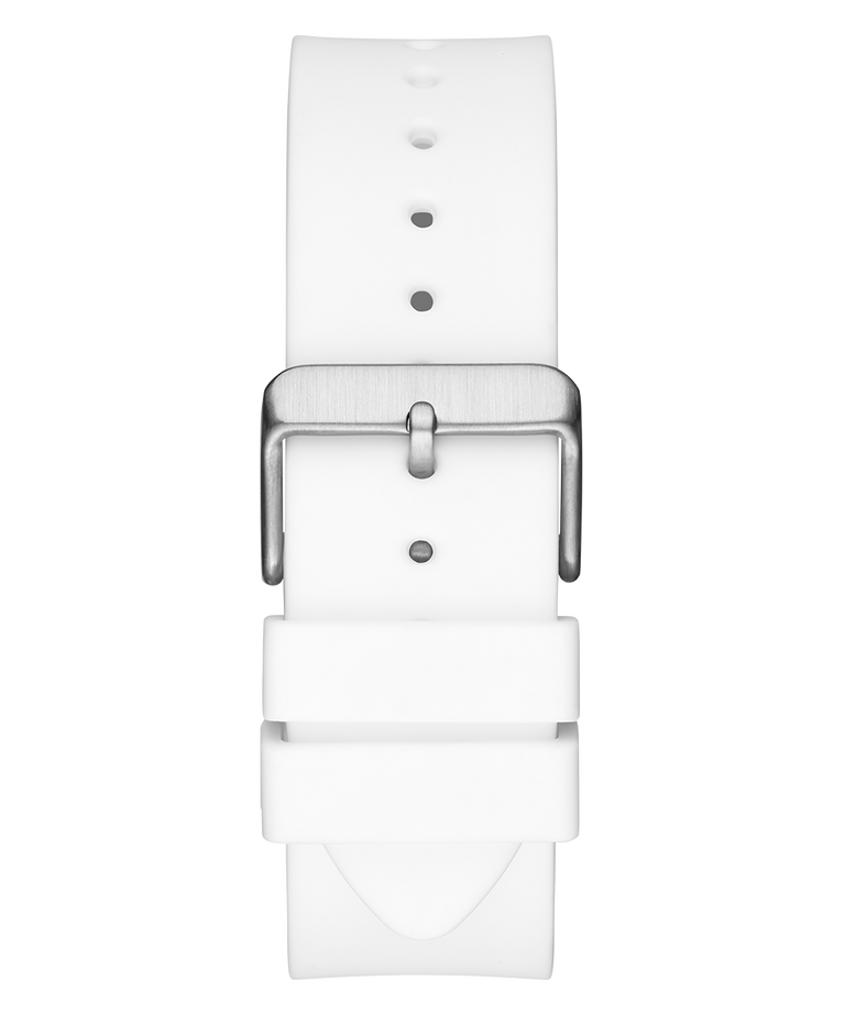 GW0203G2 GUESS Mens 41mm White Multi-function Trend Watch strap image