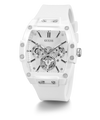 GW0203G2 GUESS Mens 41mm White Multi-function Trend Watch alternate image