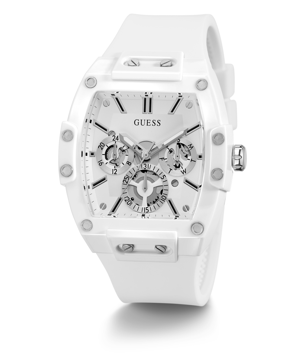 - White | GUESS Mens Watches Watch Multi-function GUESS US GW0203G2