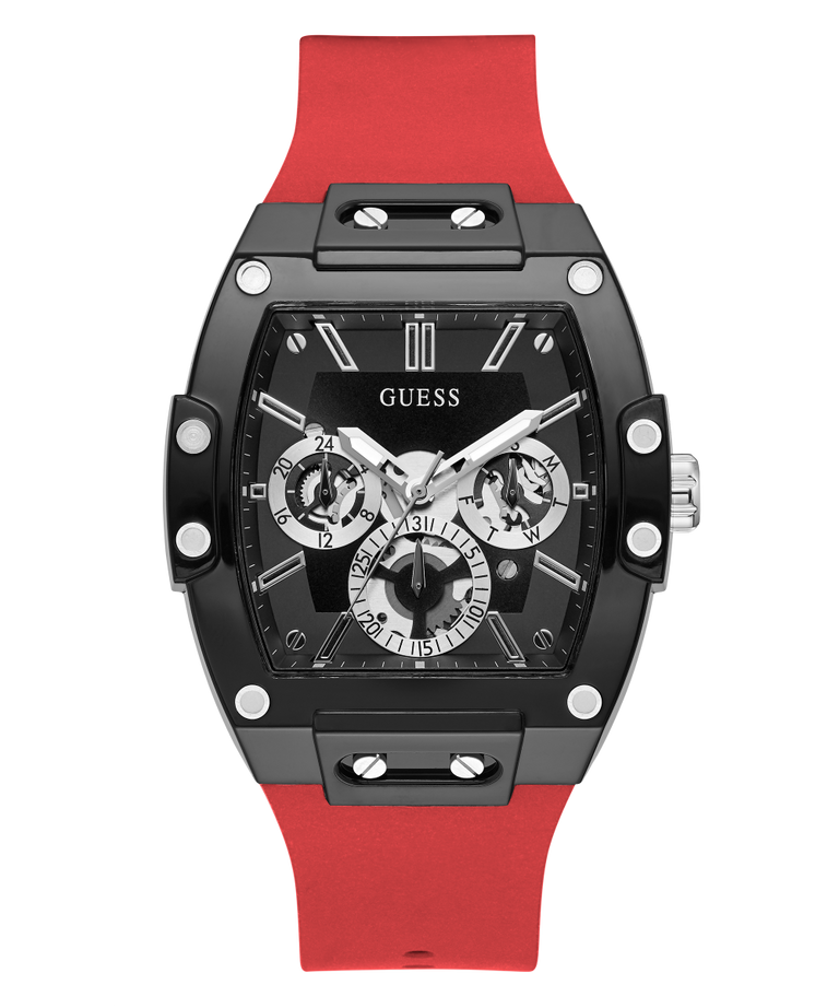 GUESS Mens Red Black Multi function Watch GW0203G4 GUESS