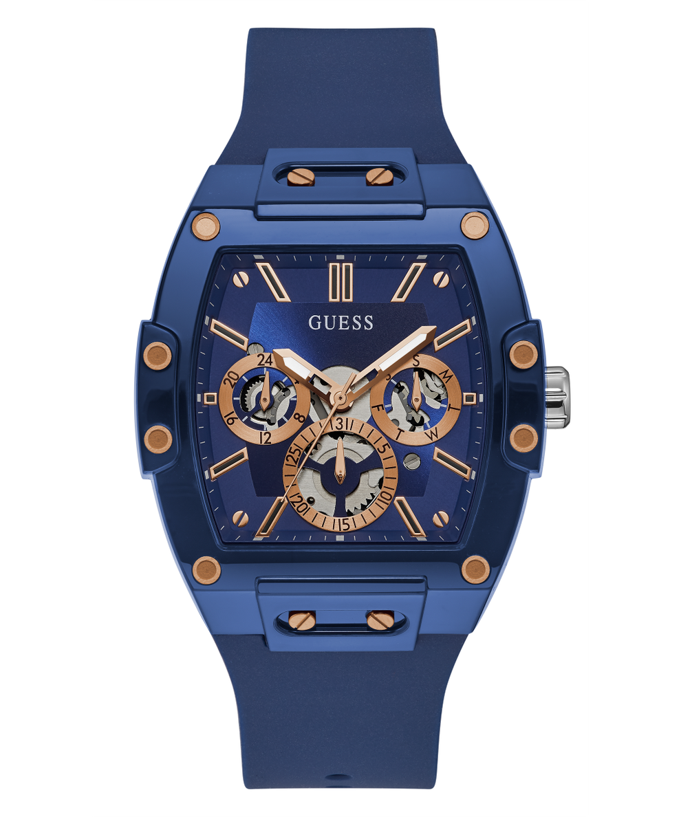 GUESS Mens Blue Multi-function GUESS GW0203G7 | - Watch US Watches