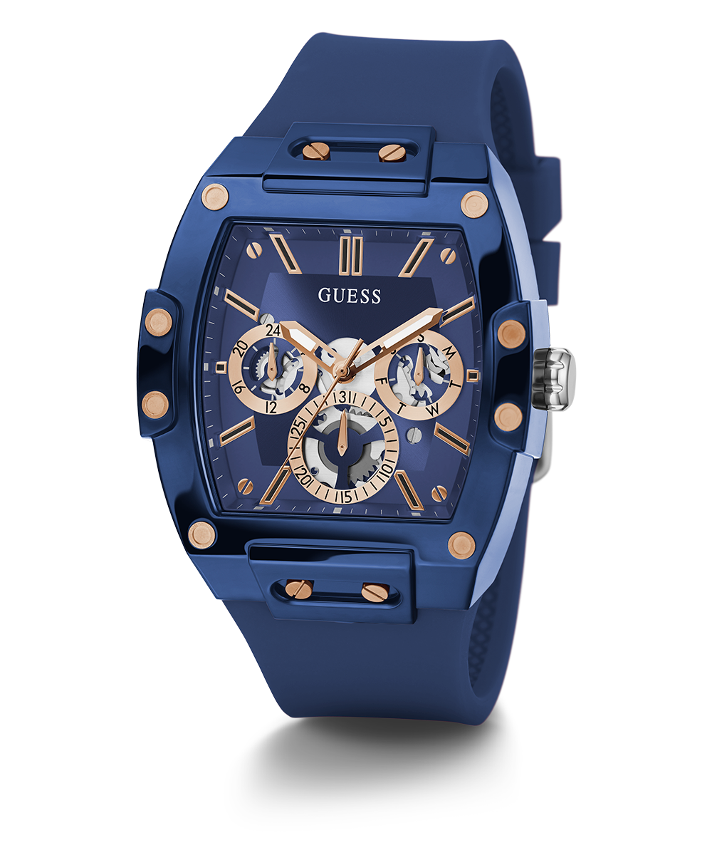 GUESS Mens Blue Multi-function Watch - GW0203G7 | GUESS Watches US